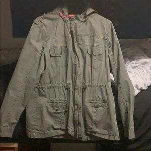 Olive green jacket